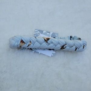 KATE QUINN Country Horse Stretchy Braided Headband M